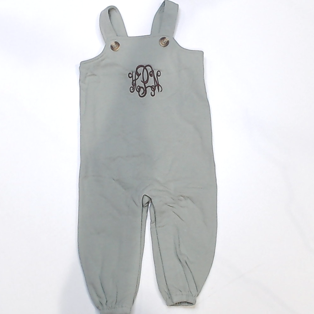BLOOPER KIDS: Monogrammed Kids Overalls