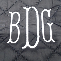 BLOOPER ACCESSORY: Monogrammed Quilted Phone Crossbody