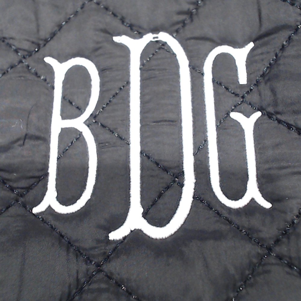BLOOPER ACCESSORY: Monogrammed Quilted Phone Crossbody