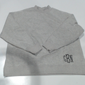 BLOOPER CLOTHING: Monogrammed Mockneck Sweatshirt