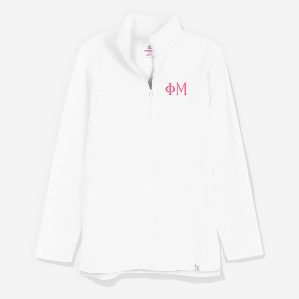 Phi Mu Sweatshirt in White