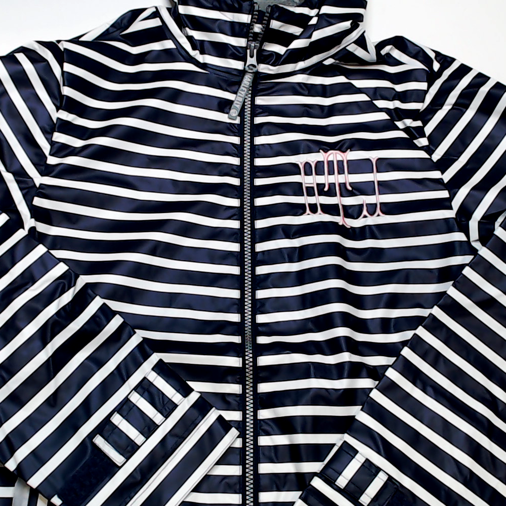 BLOOPER CLOTHING: Monogrammed New England Rain Jacket