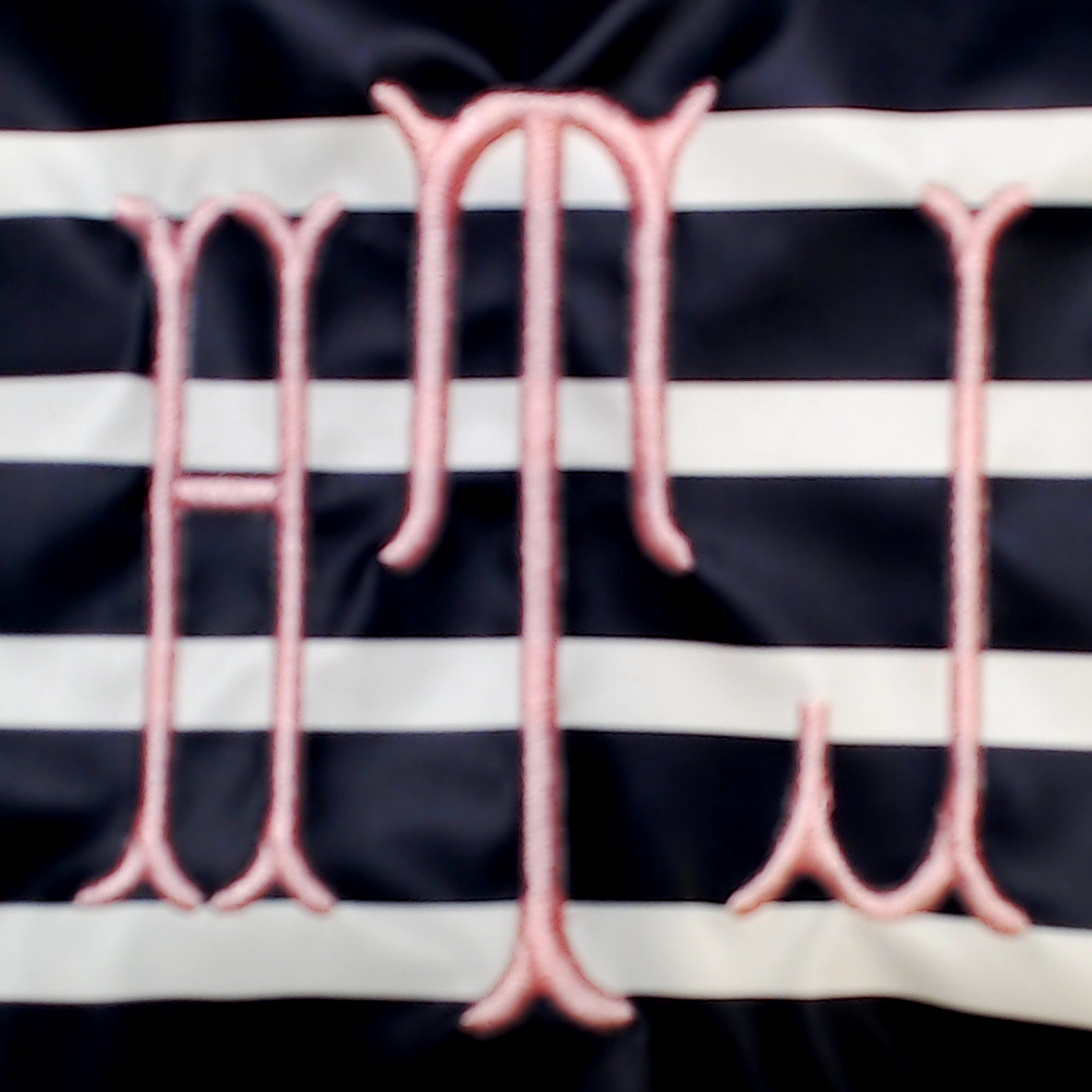 BLOOPER CLOTHING: Monogrammed New England Rain Jacket