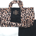 BLOOPER BAG: Monogrammed Packable Weekend Duffel Bag