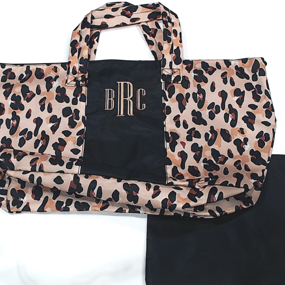 BLOOPER BAG: Monogrammed Packable Weekend Duffel Bag
