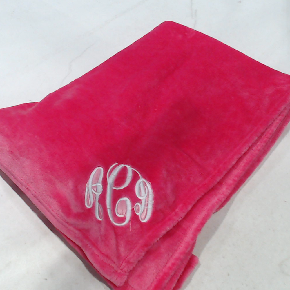 BLOOPER ACCESSORY: Personalized Plush Blanket