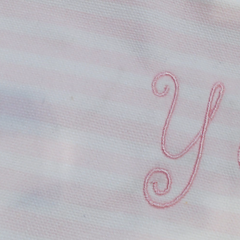 BLOOPER BAG: Monogrammed Hobo Bag