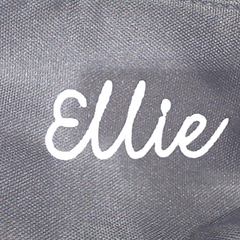 BLOOPER BAG: Monogrammed Makeup Bag