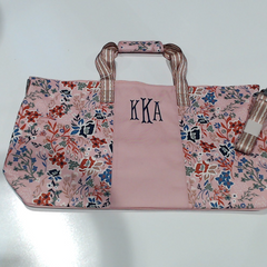 BLOOPER BAG: Monogrammed Weekend Bag