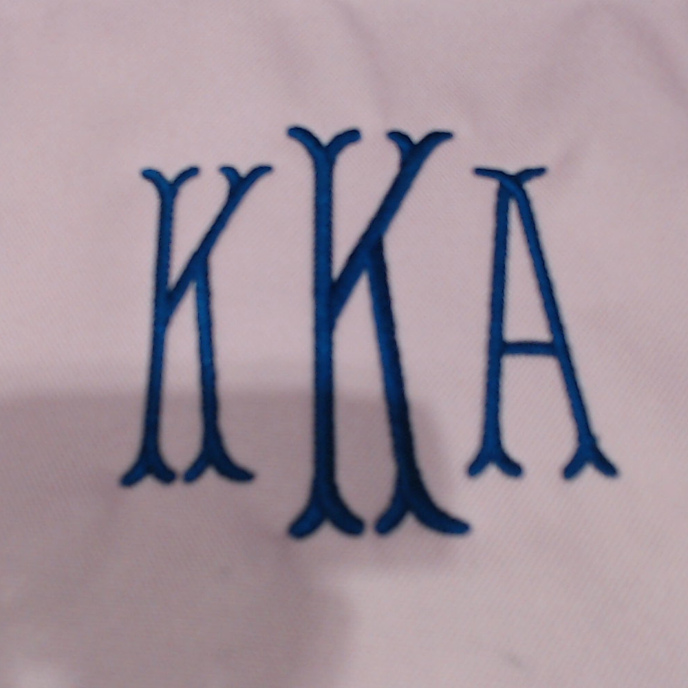 BLOOPER BAG: Monogrammed Weekend Bag