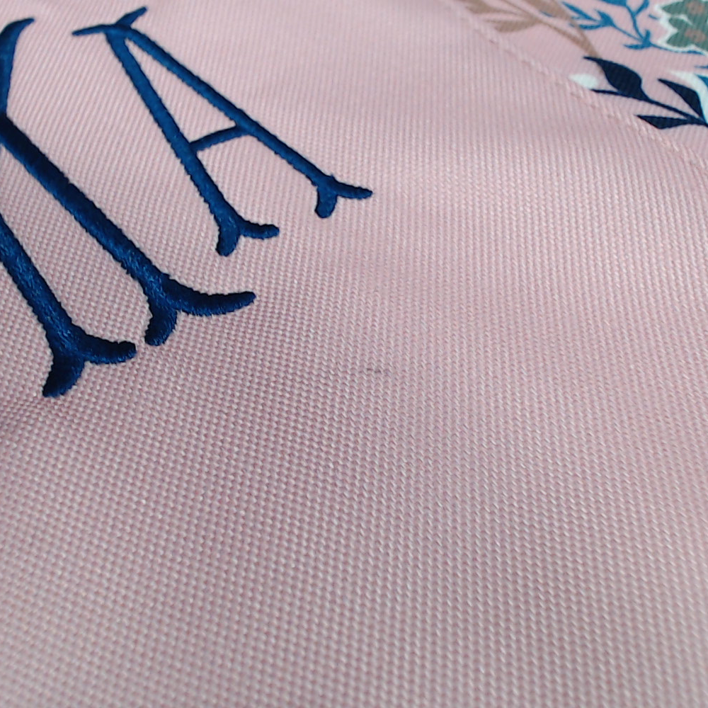 BLOOPER BAG: Monogrammed Weekend Bag