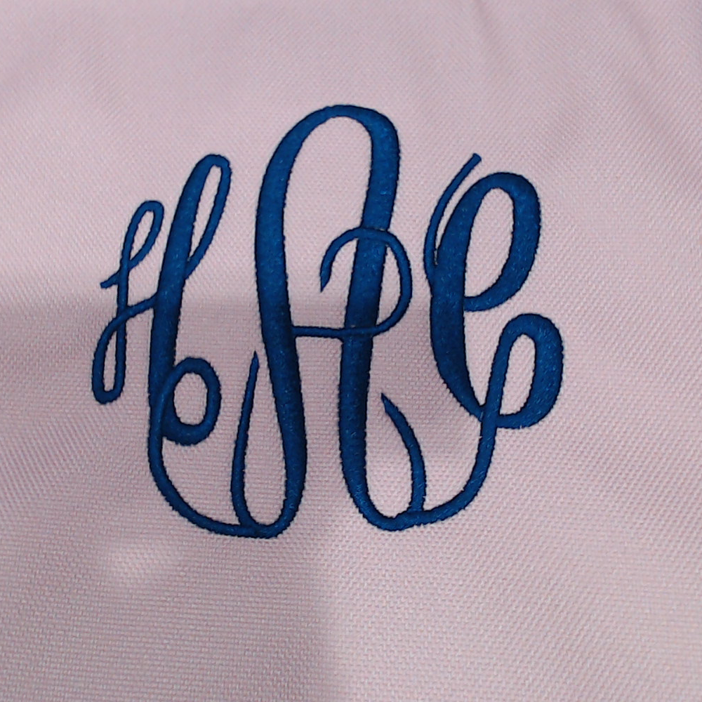 BLOOPER BAG: Monogrammed Weekend Bag