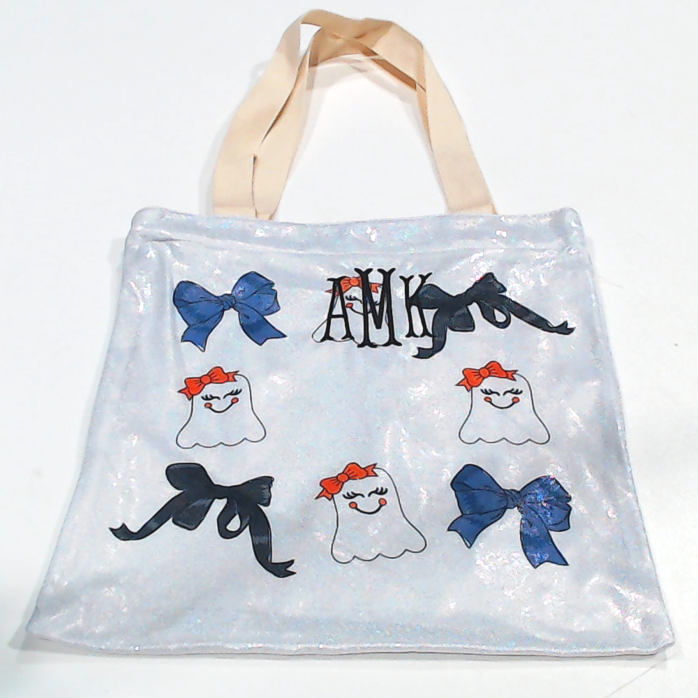 BLOOPER BAG: Monogrammed Halloween Bag