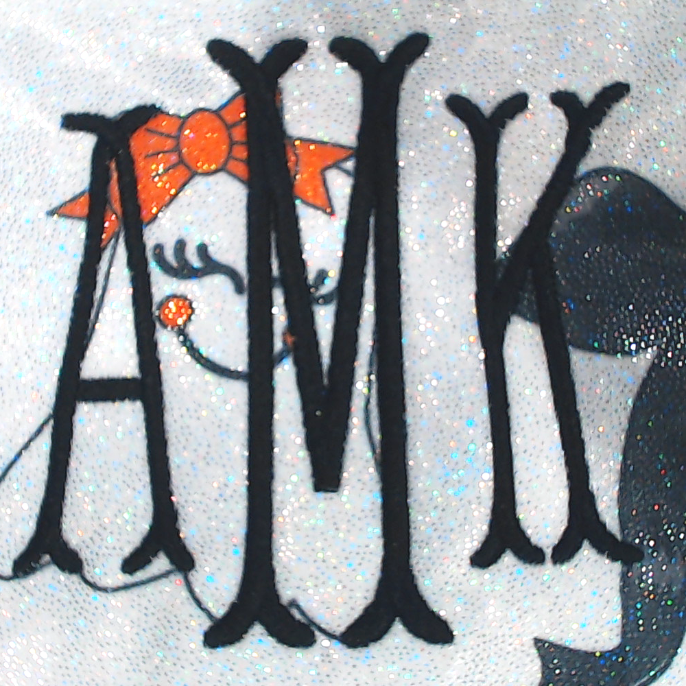 BLOOPER BAG: Monogrammed Halloween Bag