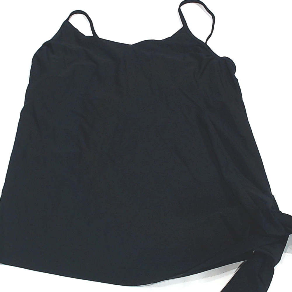 BLOOPER SWIM: Monogrammed Ruched Tankini