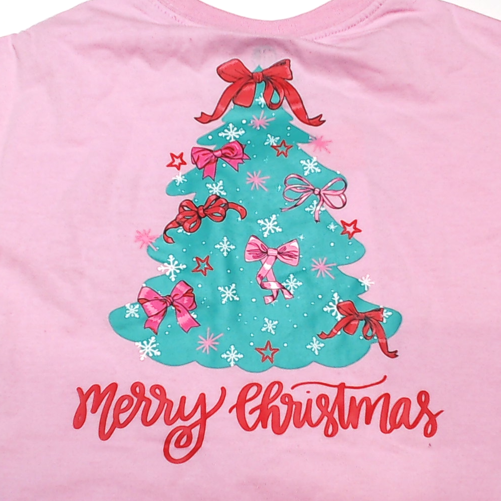 BLOOPER KIDS: Monogrammed Kids Christmas Tree Shirt