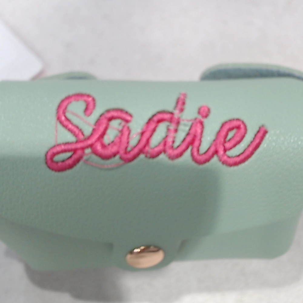 BLOOPER ACCESSORY: Monogrammed Pet Waste Bag Holder