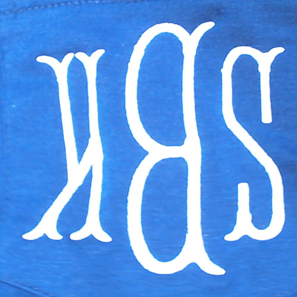 BLOOPER CLOTHING: Monogrammed Midi Dress