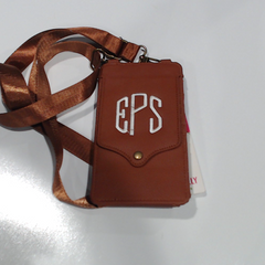BLOOPER ACCESSORY: Monogrammed Phone Crossbody