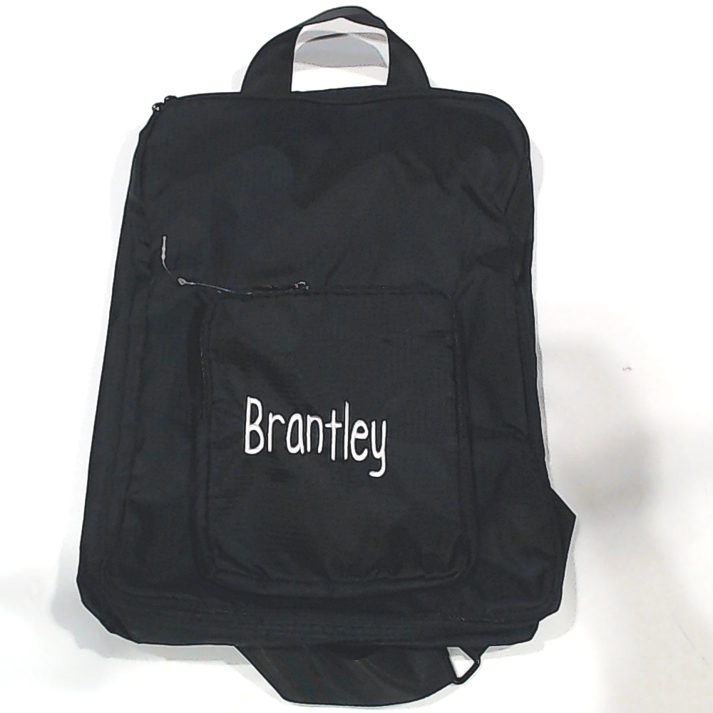 BLOOPER BAG: Monogrammed Packable Backpack