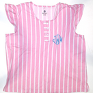 BLOOPER CLOTHING: Monogrammed Ruffle Top