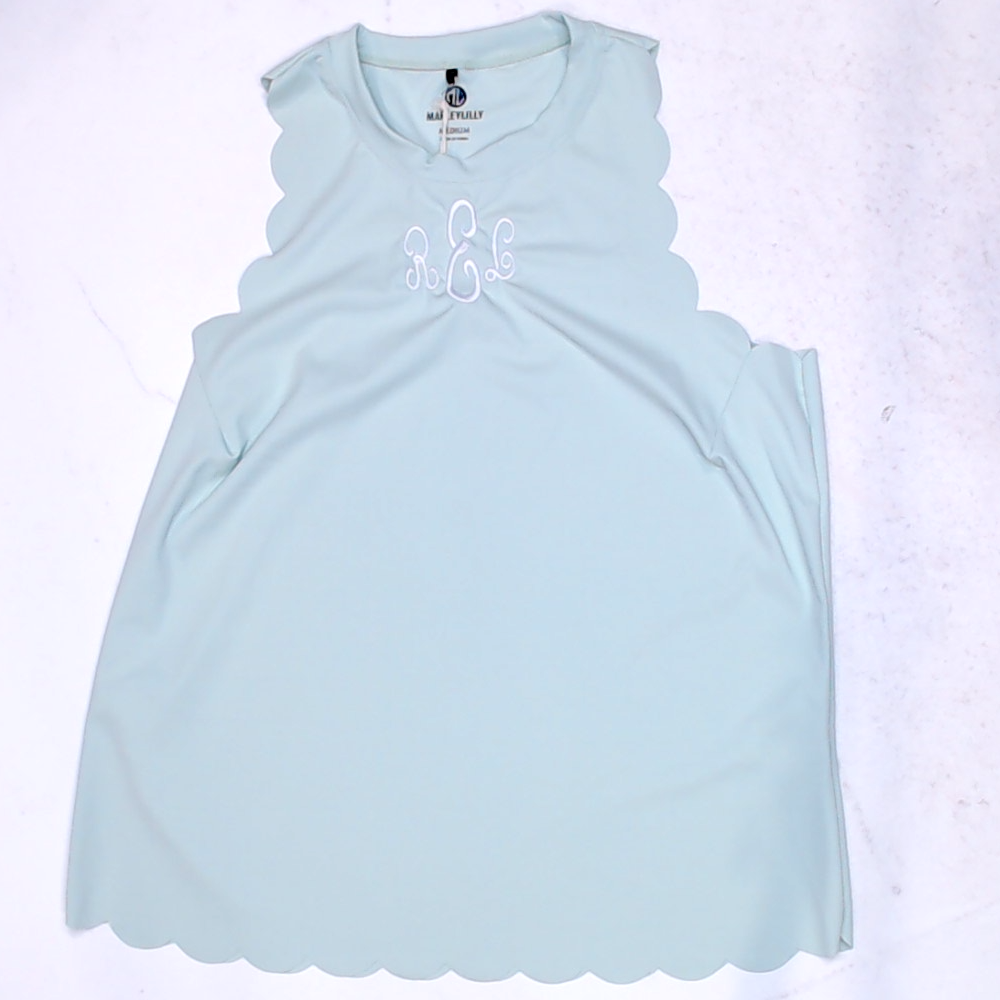 BLOOPER CLOTHING: Monogrammed Exercise Tank