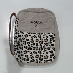 BLOOPER ACCESSORY: Monogrammed Leopard Bible Carrier