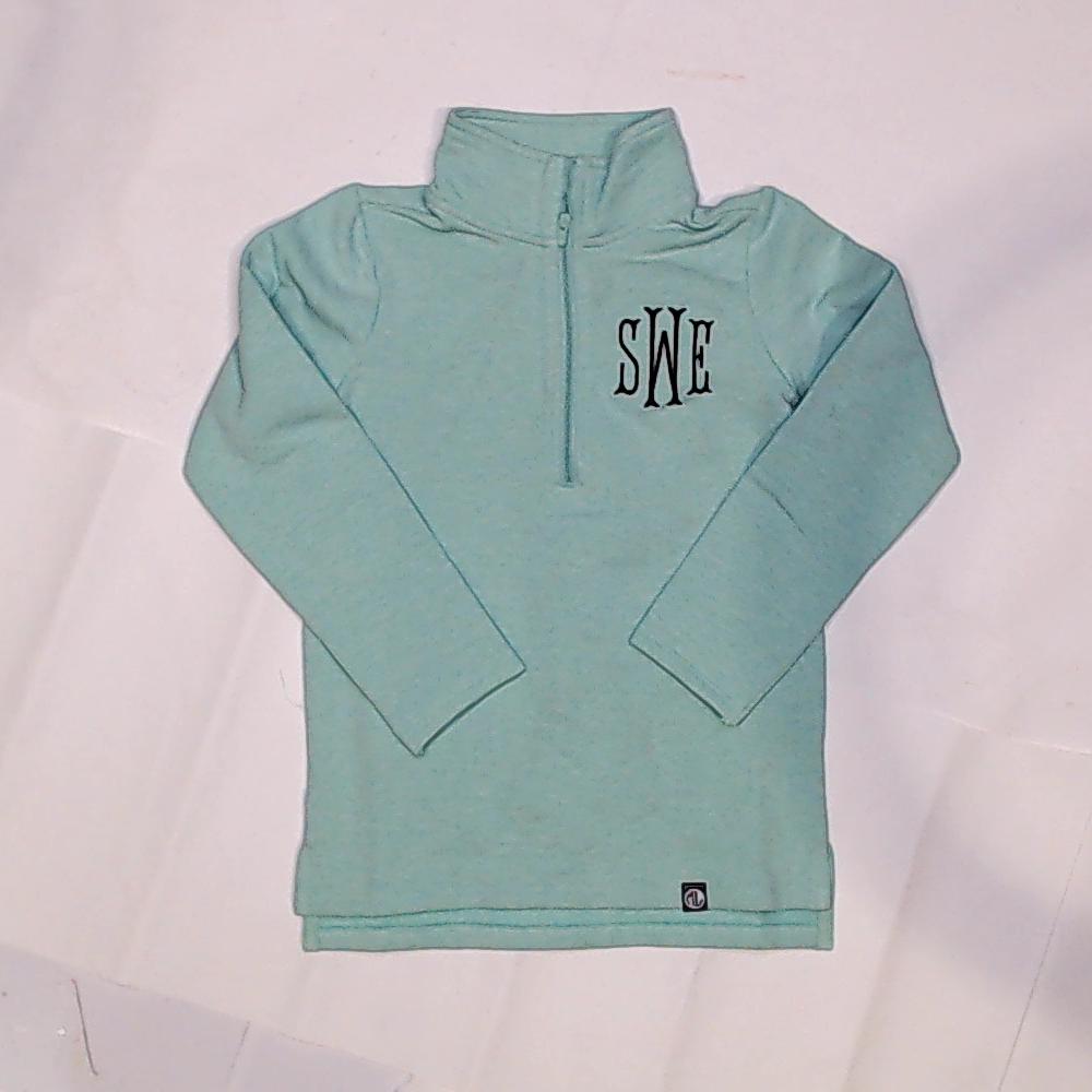 BLOOPER KIDS: Monogrammed Kids Pullover Sweatshirt