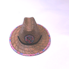 BLOOPER KIDS: Monogrammed Kids Straw Hat