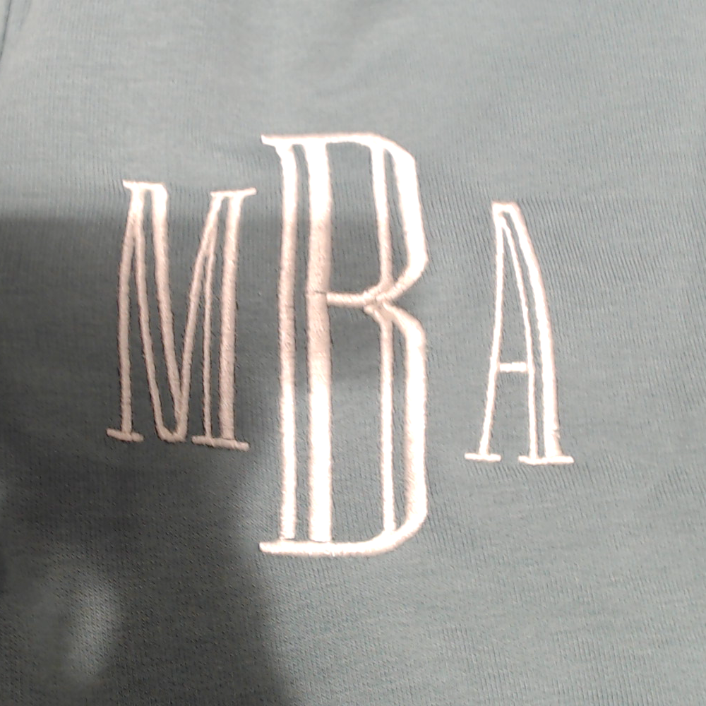 BLOOPER CLOTHING: Monogrammed Pullover