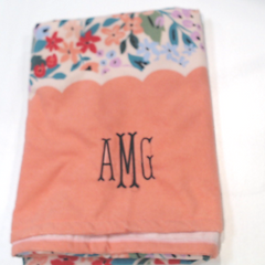 BLOOPER SWIM: Monogrammed Beach TowelMonogrammed Beach Towel