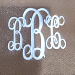 BLOOPER BAG: Monogrammed Hobo Purse