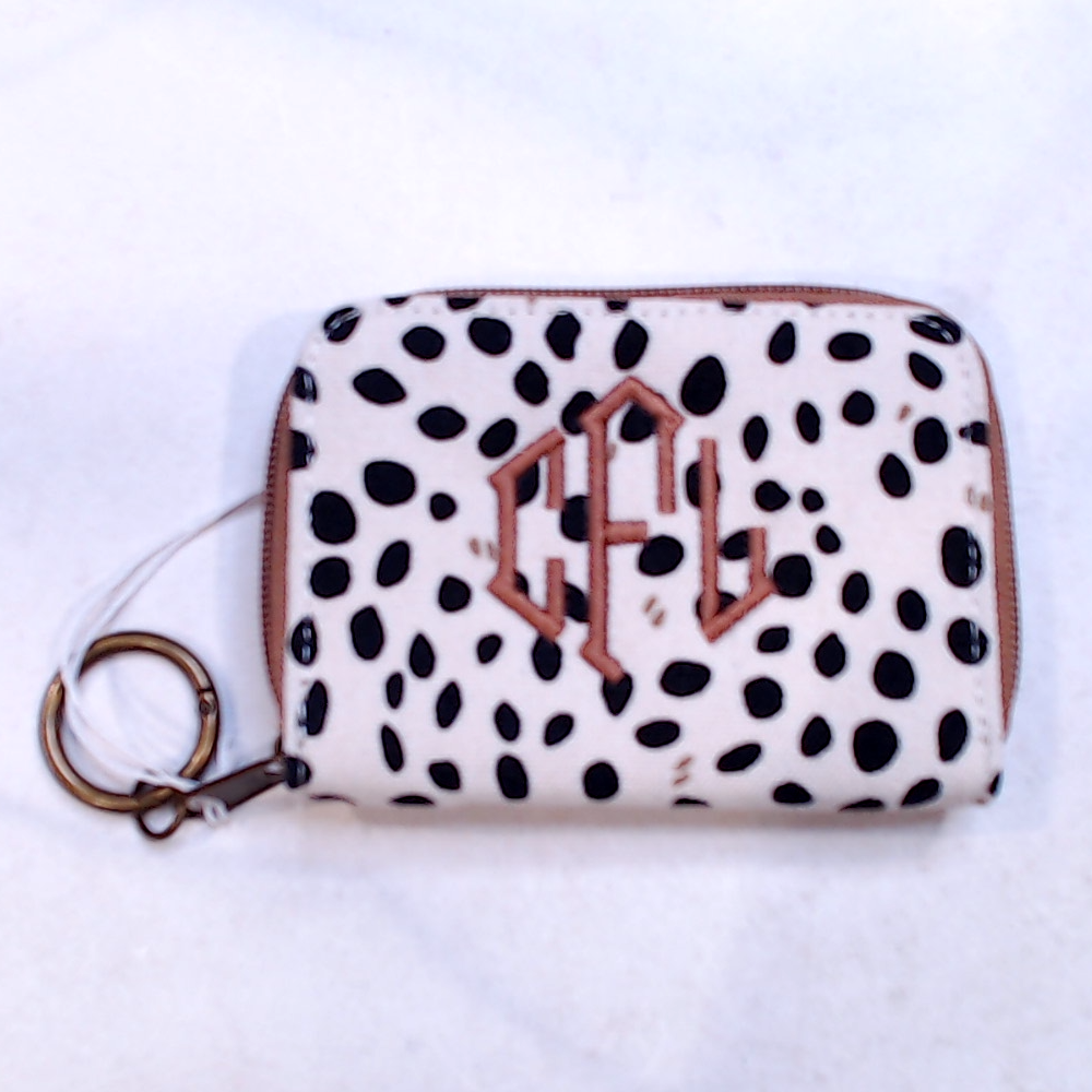 BLOOPER ACCESSORY: Monogrammed Keychain Wallet