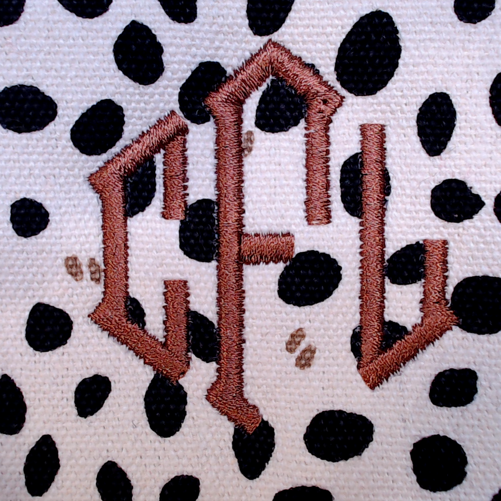 BLOOPER ACCESSORY: Monogrammed Keychain Wallet