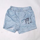 BLOOPER KIDS: Monogrammed Boys Swim Trunks