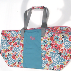 BLOOPER BAG: Monogrammed Extra Large Tote Bag