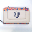 BLOOPER ACCESSORY: Monogrammed Phone Wallet Wristlet