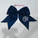 BLOOPER KIDS: Monogrammed Girls Hair Bow