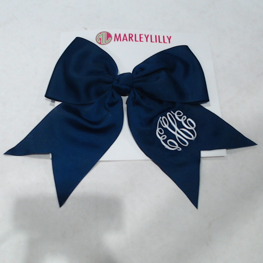 BLOOPER KIDS: Monogrammed Girls Hair Bow
