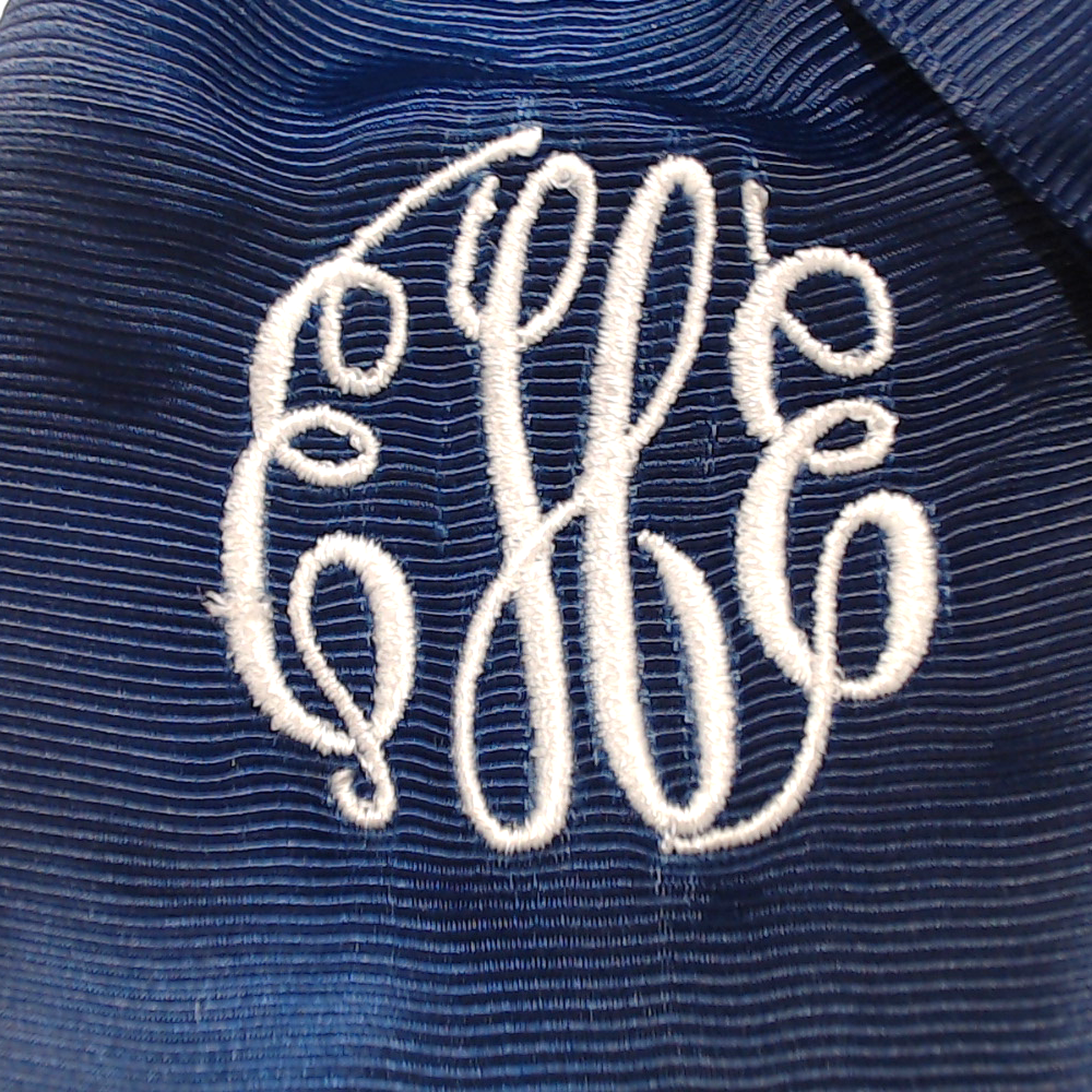 BLOOPER KIDS: Monogrammed Girls Hair Bow