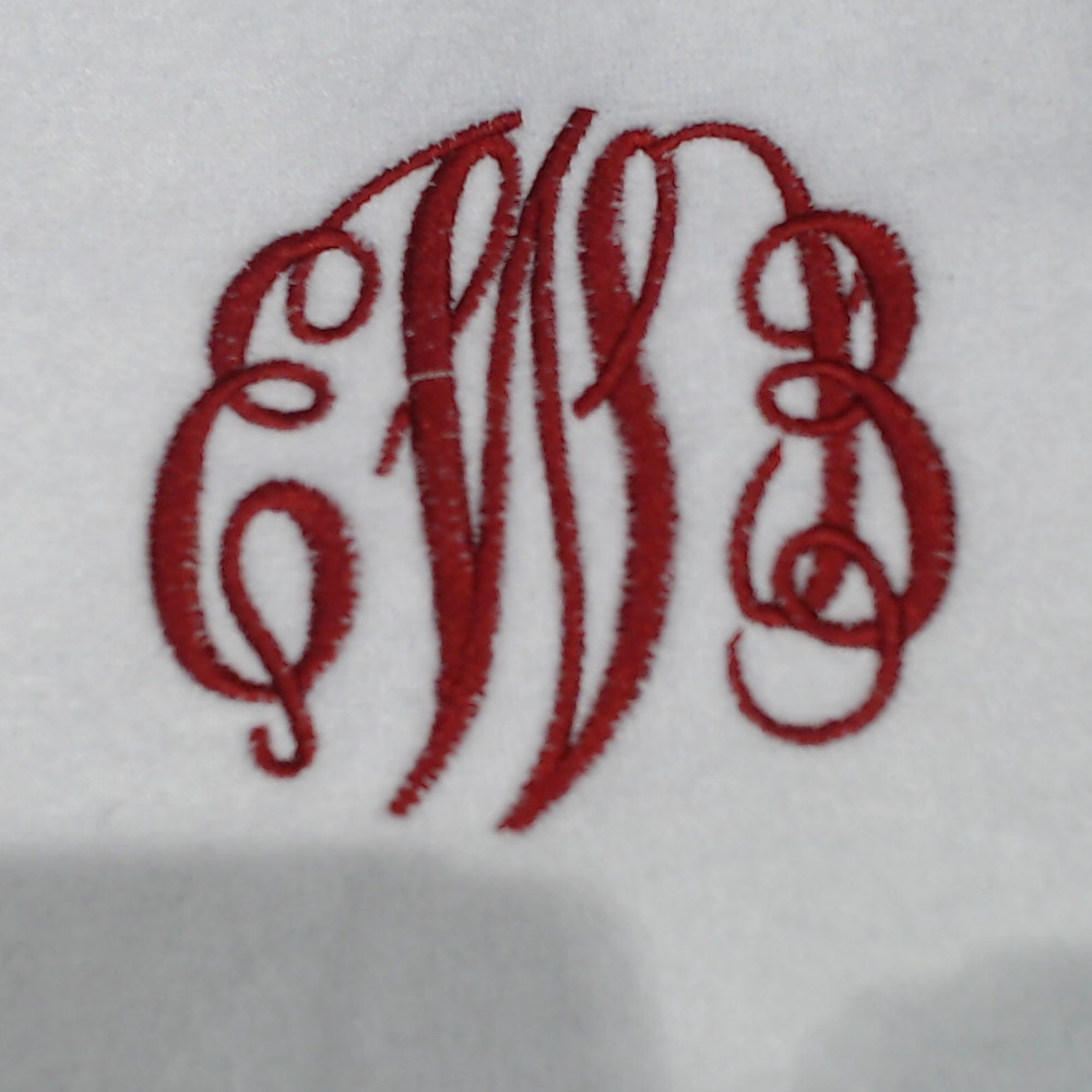 BLOOPER BAG: Monogrammed Terry Toiletry Bag