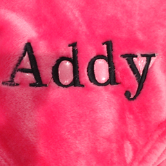 BLOOPER ACCESSORY: Personalized Plush Blanket