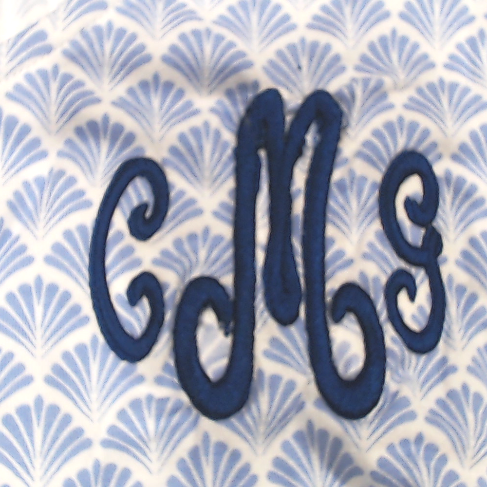 BLOOPER CLOTHING: Monogrammed Ruffle Pajamas
