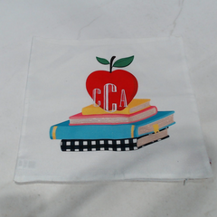 BLOOPER ACCESSORY: Monogrammed Teacher Pillow Sham
