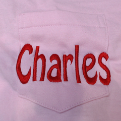 BLOOPER KIDS: Monogrammed Kids Christmas Tree Shirt