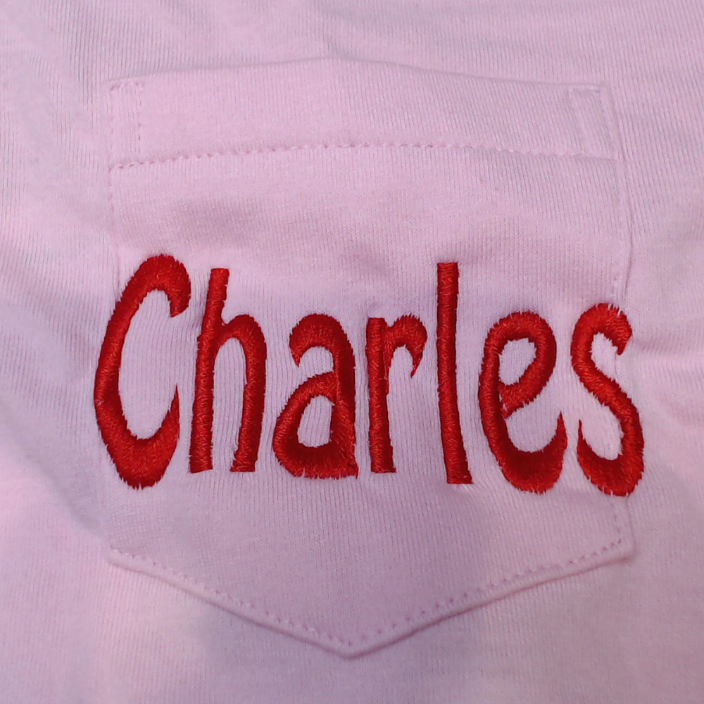 BLOOPER KIDS: Monogrammed Kids Christmas Tree Shirt