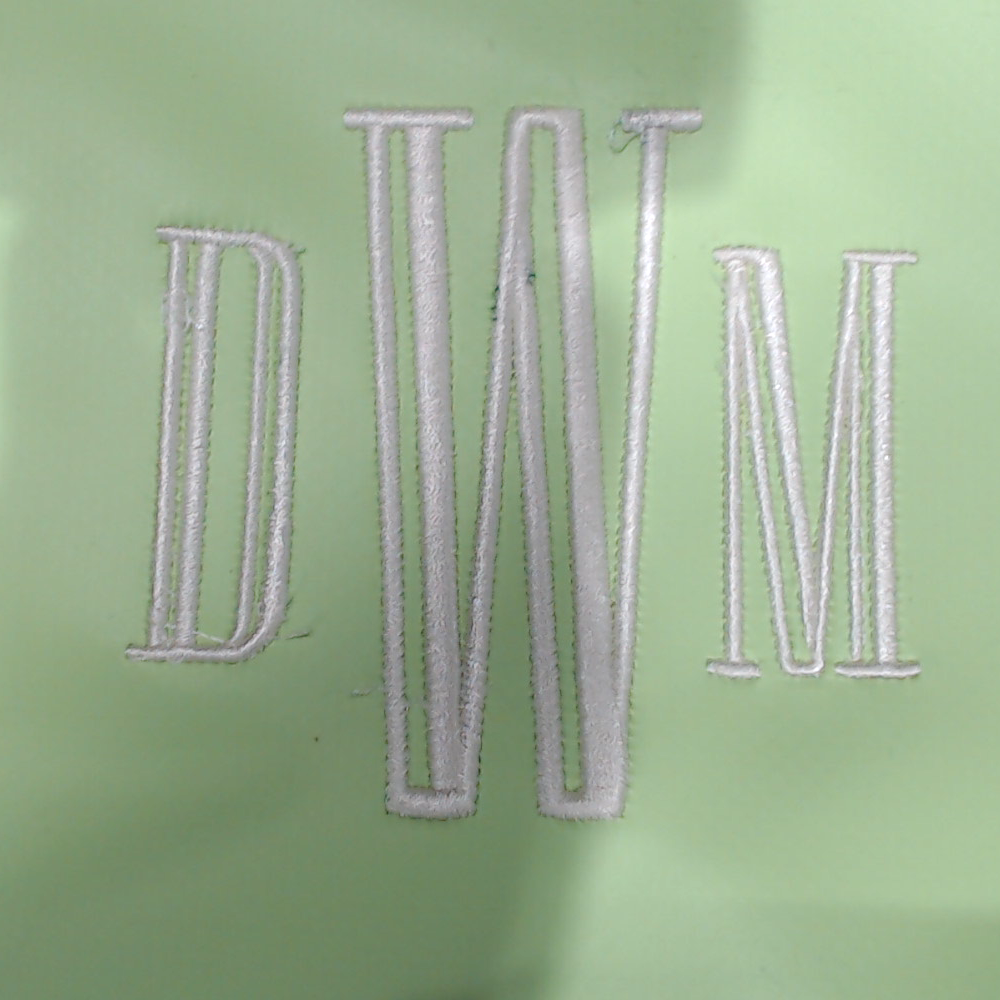 BLOOPER BAG: Monogrammed Splash Proof Zip Pouch