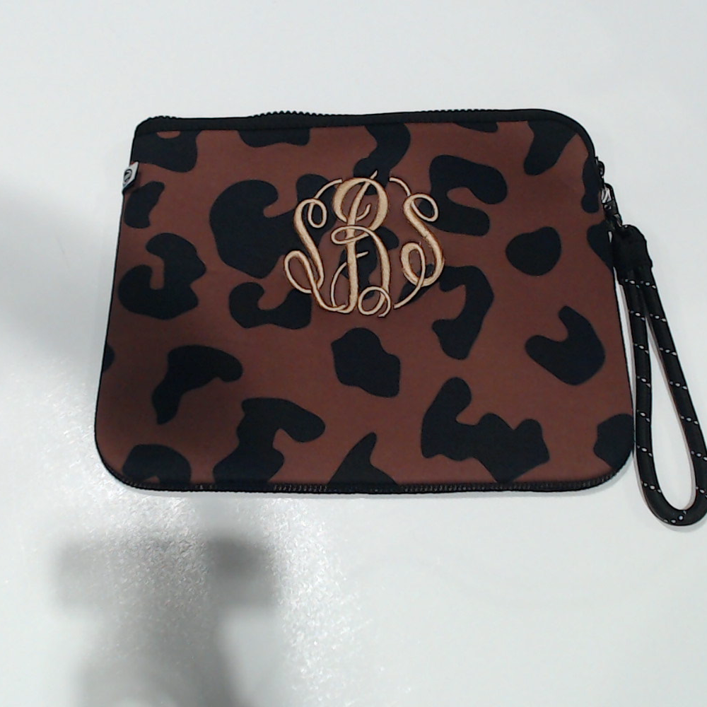 BLOOPER ACCESSORY: Monogrammed Neoprene Wristlet