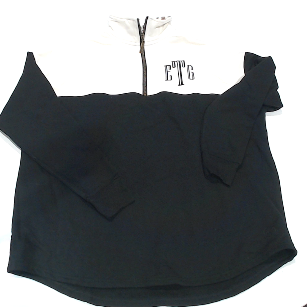 BLOOPER CLOTHING: Monogrammed Quarter Zip Sweatshirt