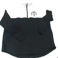 BLOOPER CLOTHING: Monogrammed Quarter Zip Sweatshirt